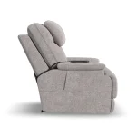 Zecliner Model 2 Petite Dove Fabric Power Lift Sleep Recliner with Power Headrest & Lumbar - Image 5