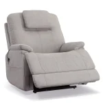 Zecliner Model 1 Dove Fabric Power Lift Sleep Recliner with Power Headrest & Lumbar - Image 15