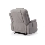 Zecliner Model 1 Dove Fabric Power Lift Sleep Recliner with Power Headrest & Lumbar - Image 21