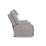 Zecliner Model 1 Dove Fabric Power Lift Sleep Recliner with Power Headrest & Lumbar - Image 5