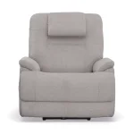 Zecliner Model 2 Dove Fabric Power Sleep Recliner with Power Headrest & Lumbar - Image 4