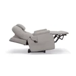 Zecliner Model 2+ Dove Fabric Power Lift Sleep Recliner with Power Headrest, Lumbar, Heat & Massage - Image 17