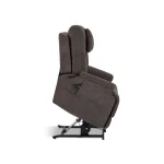 Zecliner Model 2+ Umber Fabric Power Lift Sleep Recliner with Power Headrest, Lumbar, Heat & Massage - Image 9