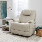 Zecliner Model 2+ Shell Fabric Power Lift Sleep Recliner with Power Headrest, Lumbar, Heat & Massage - Image 17
