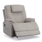 Zecliner Model 2 Dove Fabric Power Lift Sleep Recliner with Power Headrest & Lumbar - Image 17
