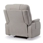 Zecliner Model 2 Dove Fabric Power Lift Sleep Recliner with Power Headrest & Lumbar - Image 22