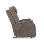 Zecliner Model 3+ Umber Fabric Power Lift Sleep Recliner with Power Headrest, Lumbar, Heat & Massage - Image 5