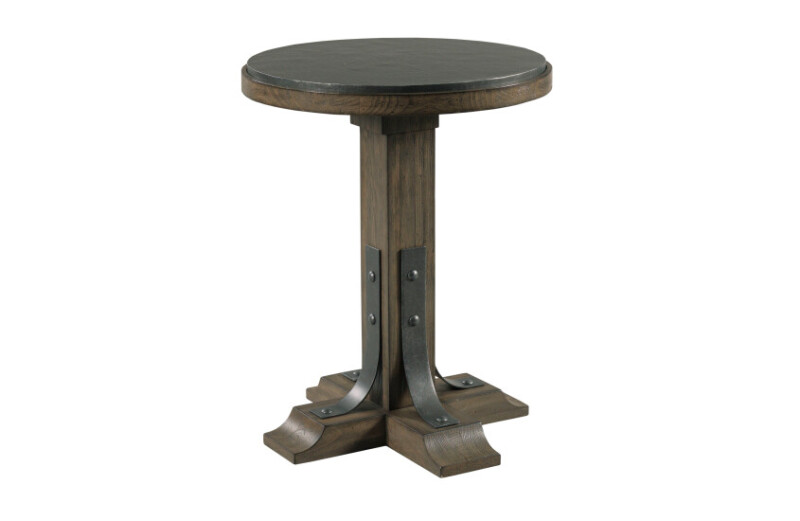 Acquisitions Connor Round Accent Table