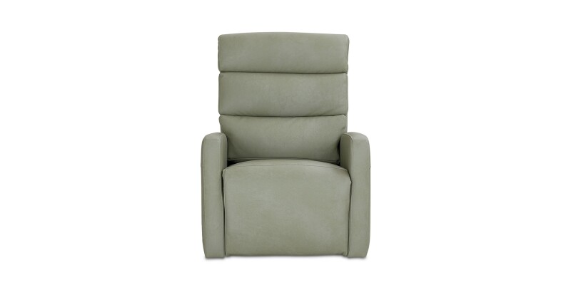 Hudson Leather Track Arm Zero Gravity Power Recliner