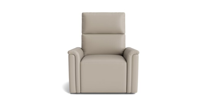 Harris Leather Pad Arm Zero Gravity Power Recliner