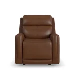 Alister Sedona Leather Power Gliding Recliner with Power Headrest and Lumbar - Image 4