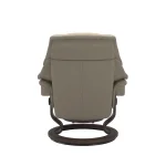 Stressless® Reno (M) Classic Base Recliner with Ottoman - Image 4