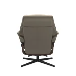 Stressless® Reno (M) Cross Base Recliner with Ottoman - Image 4