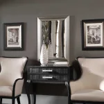 Stuart Mirror, Silver - Image 3