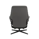 Stressless® Sunrise (M) Cross Base Recliner with Ottoman - Image 4