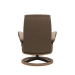 Stressless® Opal (M) Signature Base Recliner with Ottoman - Image 4