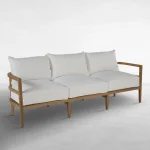 Santa Barbara N-dura Wood Outdoor Sofa - Image 5