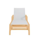 Seashore N-dura Wood Outdoor Chaise Lounge - Image 12