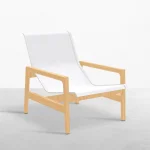 Seashore N-dura Wood Outdoor Easy Chair - Image 9