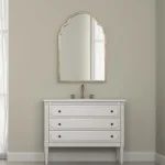 Brayden Petite Arch Mirror, Champagne - Image 4
