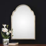 Brayden Petite Arch Mirror, Champagne - Image 5