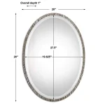 Annadel Oval Mirror - Image 6