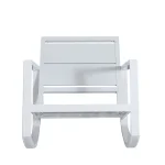 Avondale Wrought Aluminum Outdoor Lounge Rocker Chair - Image 17