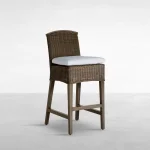 Astoria N-dura Resin Wicker Outdoor Bar Stool - Image 13