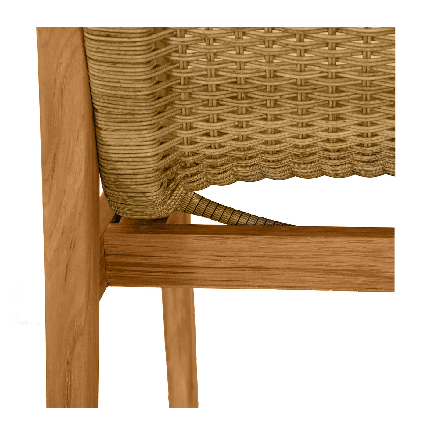 Pointe N-dura Resin Wicker Outdoor Arm Chair