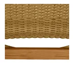 Pointe N-dura Resin Wicker Outdoor Arm Chair - Image 4