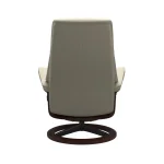 Stressless® View (M) Signature Base Recliner with Ottoman - Image 4