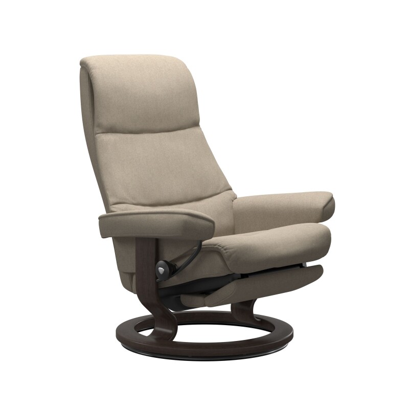 130770657981110-103290209 Stressless® View (M) Classic Base Recliner with Power - Image 1