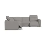 Aurora Ash Leather Power Reclining Sectional with Power Headrests - Image 13