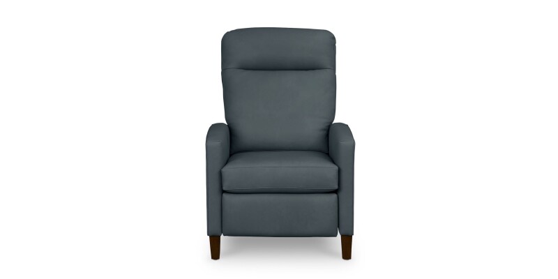 Emmett Leather Track Arm Lay Flat Power Recliner