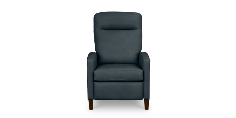 Emmett Leather Track Arm Lay Flat Power Recliner