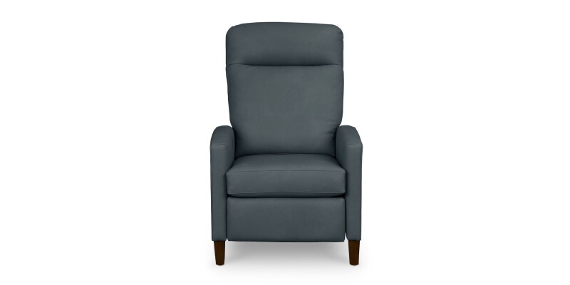 Emmett Leather Track Arm Lay Flat Power Recliner