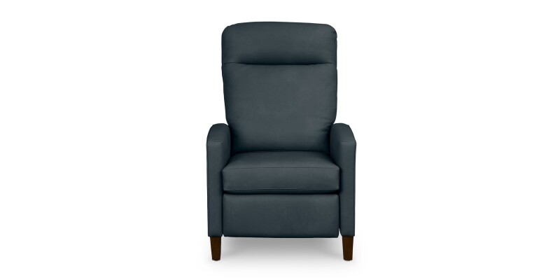 Emmett Leather Track Arm Lay Flat Power Recliner