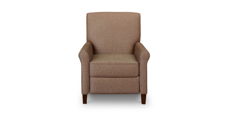 Nelson Sock Arm Lay Flat Power Recliner