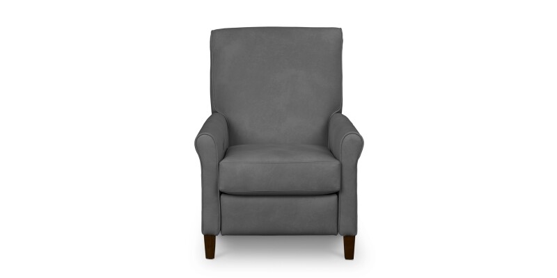 Nelson Leather Sock Arm Lay Flat Power Recliner