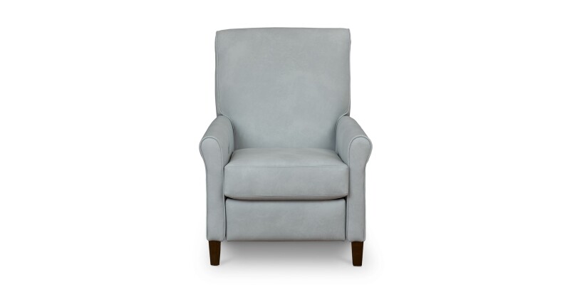 Nelson Leather Sock Arm Lay Flat Power Recliner