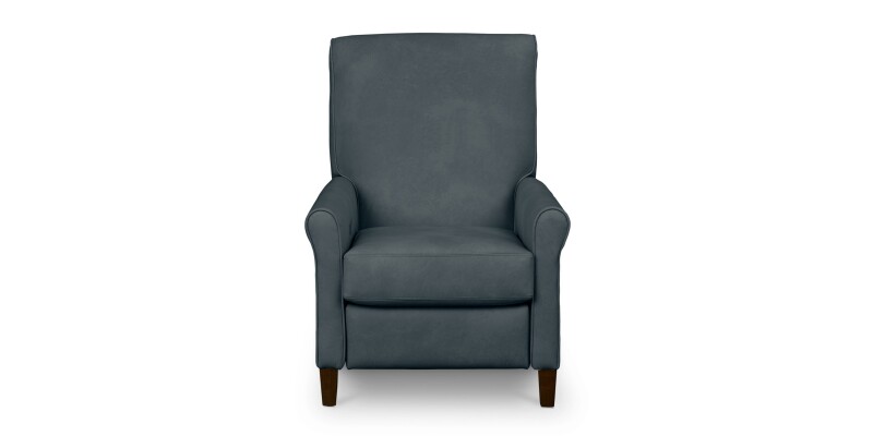 Nelson Leather Sock Arm Lay Flat Power Recliner