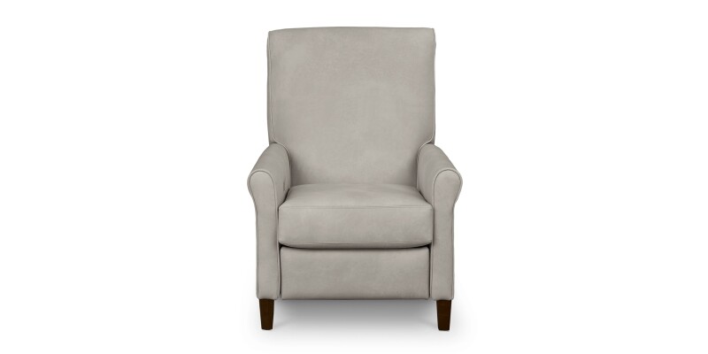 Nelson Leather Sock Arm Lay Flat Power Recliner