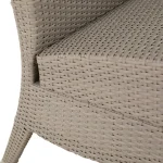 Athena Plus N-dura Resin Wicker Outdoor Slipper Sectional - Image 11