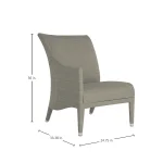 Athena Plus N-dura Resin Wicker Outdoor Left Arm Facing Sectional - Image 7