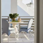 Fisher Cast Stone Round Outdoor Table 36 In. W X 30 In. H - Image 3