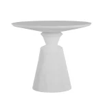 Fisher Cast Stone Round Outdoor Table 36 In. W X 30 In. H - Image 4