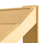 Ashland N-dura Wood Outdoor Adirondack Ottoman - Image 4