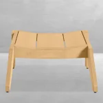 Ashland N-dura Wood Outdoor Adirondack Ottoman - Image 9