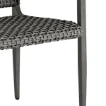 Harbor N-dura Resin Wicker Outdoor Arm Chair - Image 5