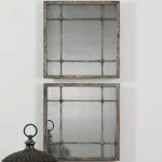 Saragano Square Mirrors, S/2 - Image 3